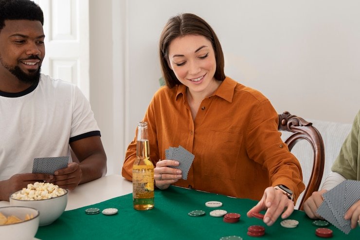 Antarmuka meja VIP Roulette dengan pilihan taruhan dan statistik putaran
